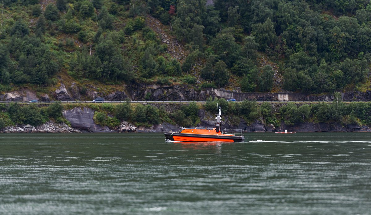 brage langs fjæresteinene