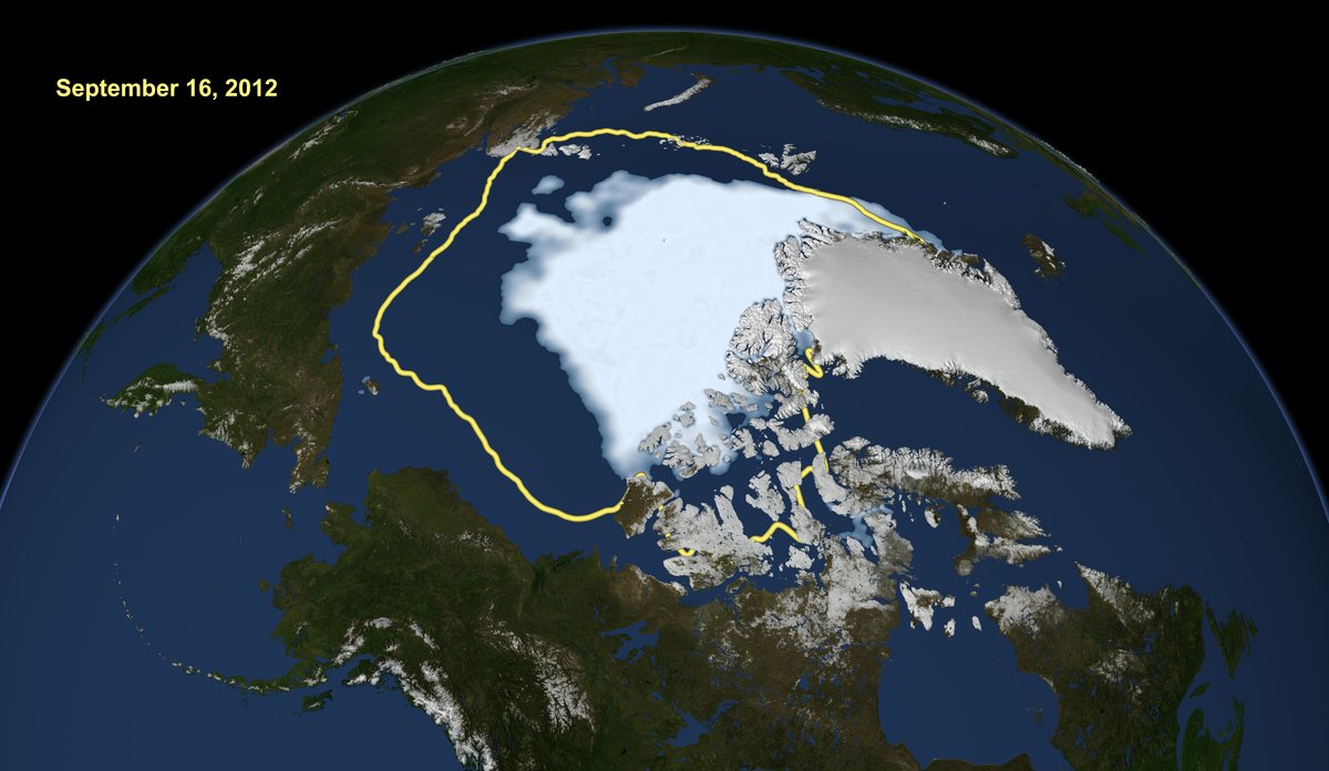 satelittbilde polhavet 