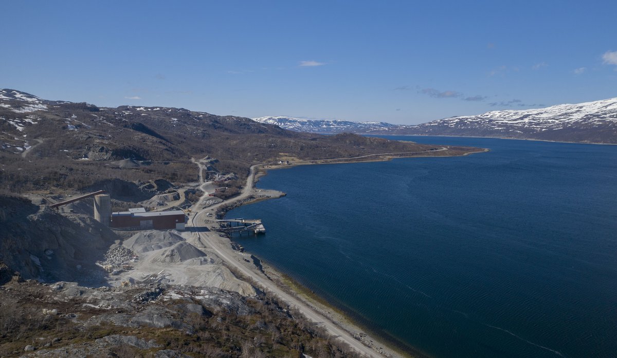 
Utsiktsbilde frå Repparfjord