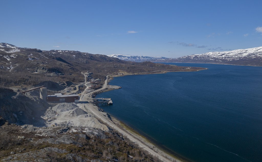 Utsiktsbilde frå Repparfjord