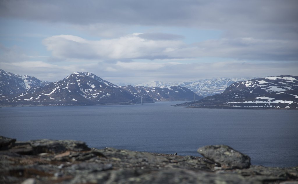 Utsiktsbilde frå Repparfjord