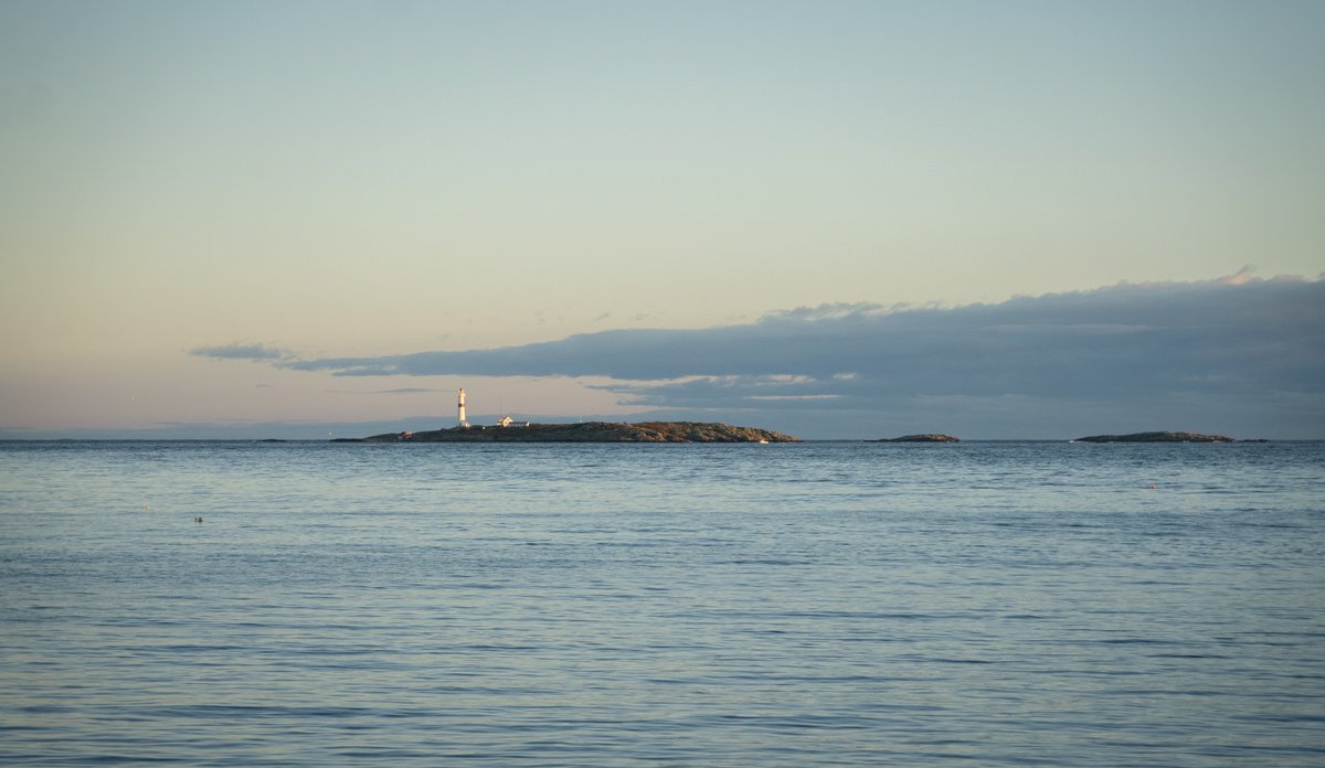 
Utsikt mot kyst og hav i Arendal kommune, Raet nasjonalpark.