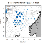 illustrasjon over makrellvekten