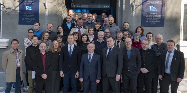 Bilde fra det årlige norsk-russiske havforskermøtet i 2019.