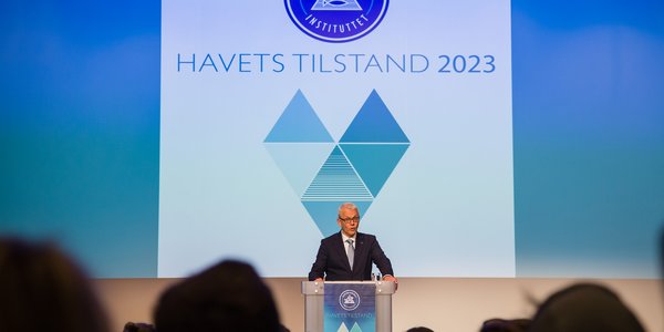 

Havforskningsdirektør Nils Gunnar Kvamstø holder Havtalen 2023