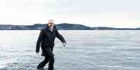 

Havforskingsfirektør Nils Gunnar med sjøstøvler