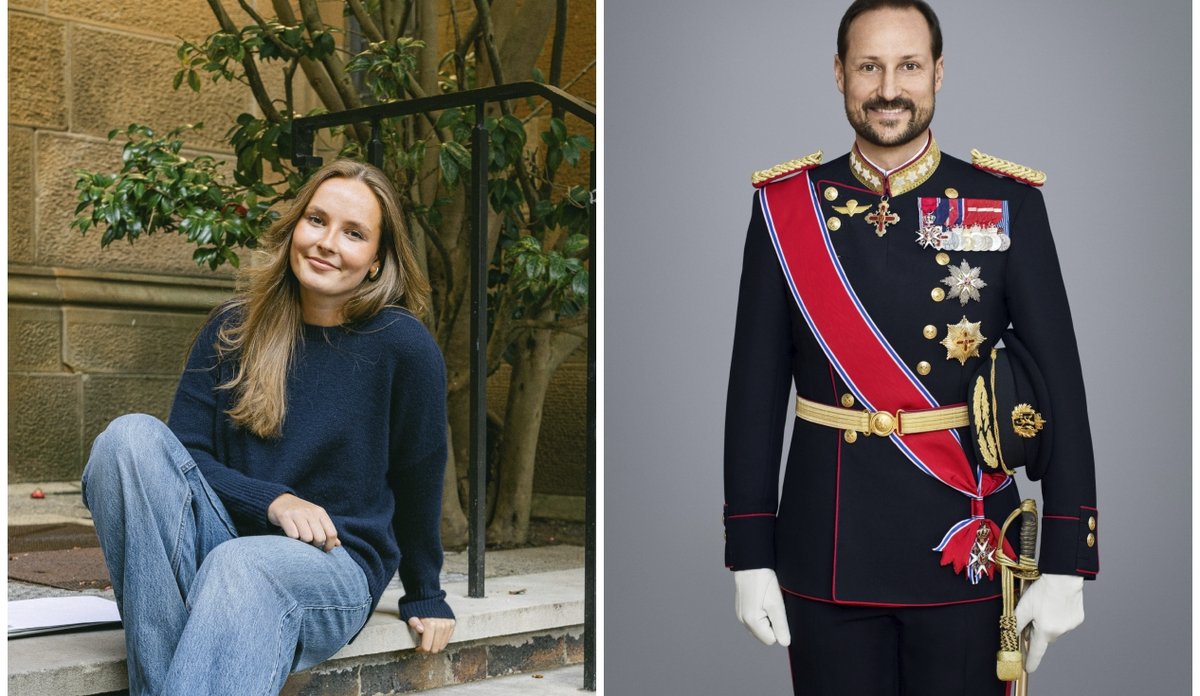 
Kollasj av Prinsesse Ingrid Alexandra og Kronprins Haakon