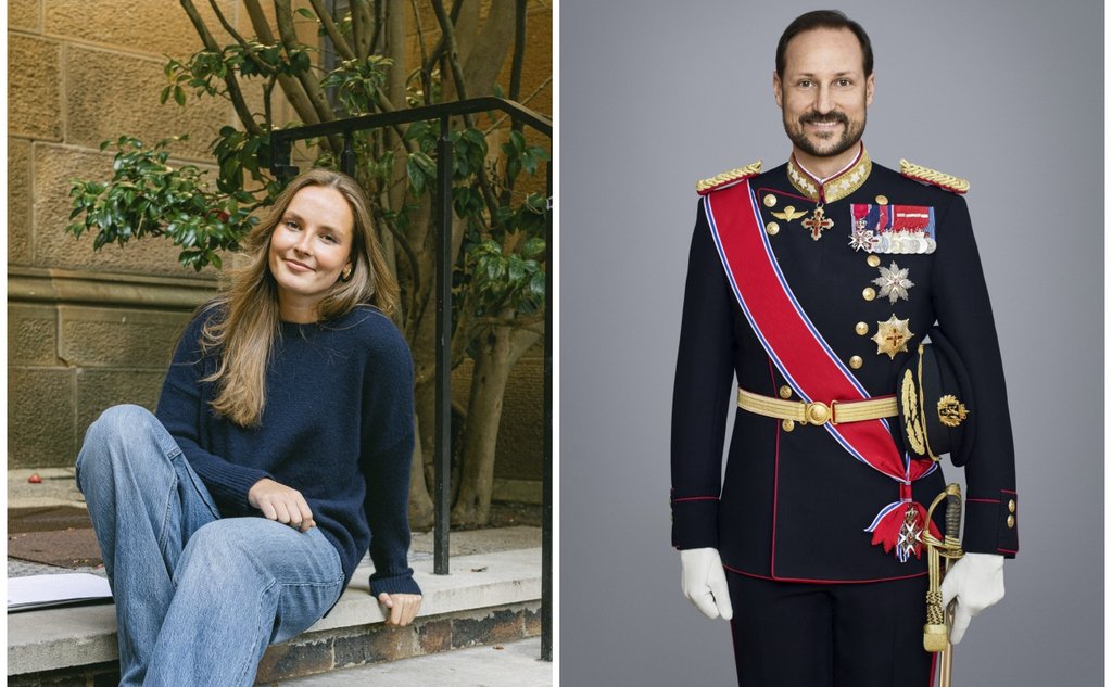 Kollasj av Prinsesse Ingrid Alexandra og Kronprins Haakon