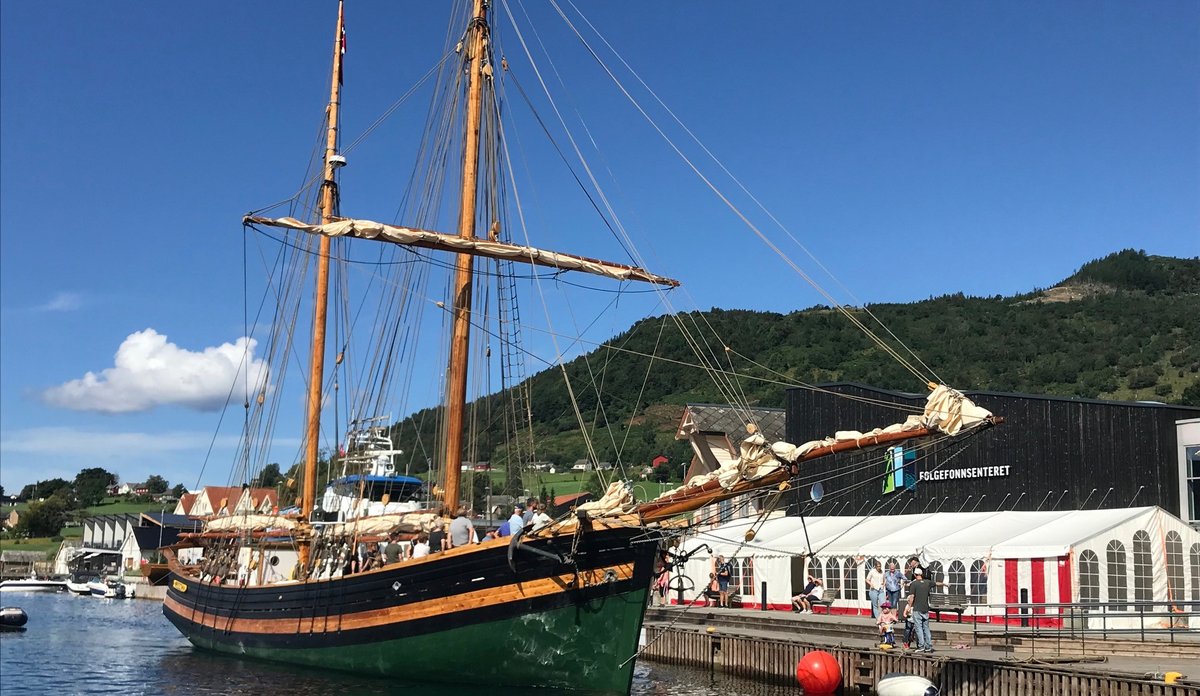 
Rosendal – Folgefonnsenteret og seilskuta Gurine