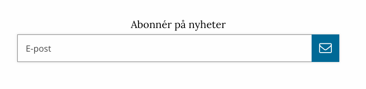 Abonner på nyhetsbrev