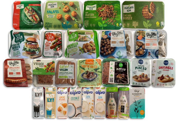 vegetarprodukter