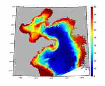 Gulehavet temperatur