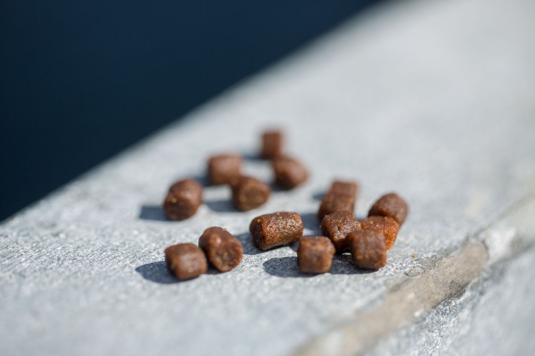Fiskefôr-pellets