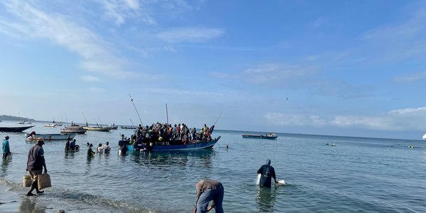 

Strand på Zanzibar