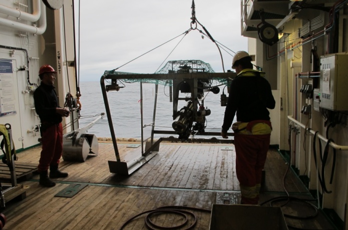 The towed camera system Chimaera, used in MAREANO to capture video footage of the seabed