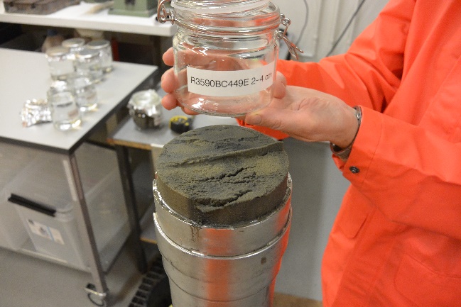 Bilde fra prøveuttak