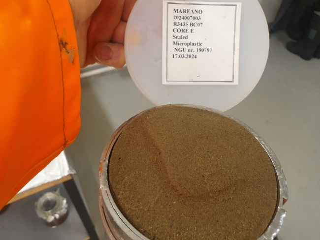 Bilde fra prøveuttak