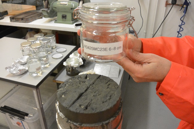 Bilde fra prøveuttak