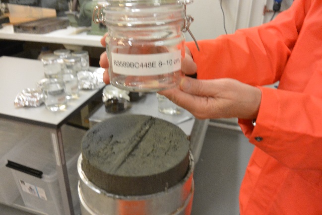 Bilde fra prøveuttak