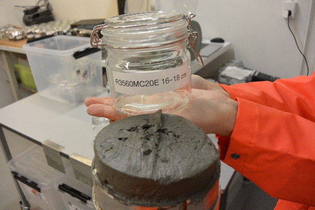 Bilde fra prøveuttak