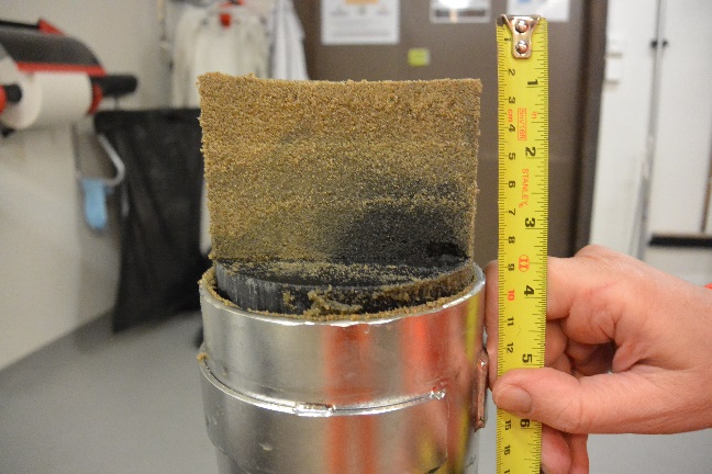 Bilde fra prøveuttak