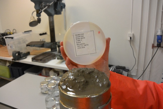 Bilde fra prøveuttak