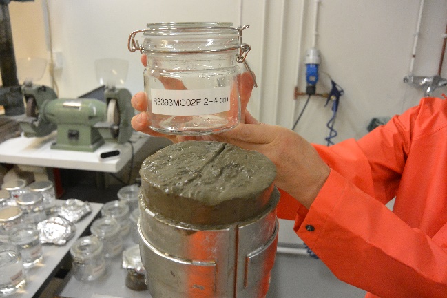 Bilde fra prøveuttak