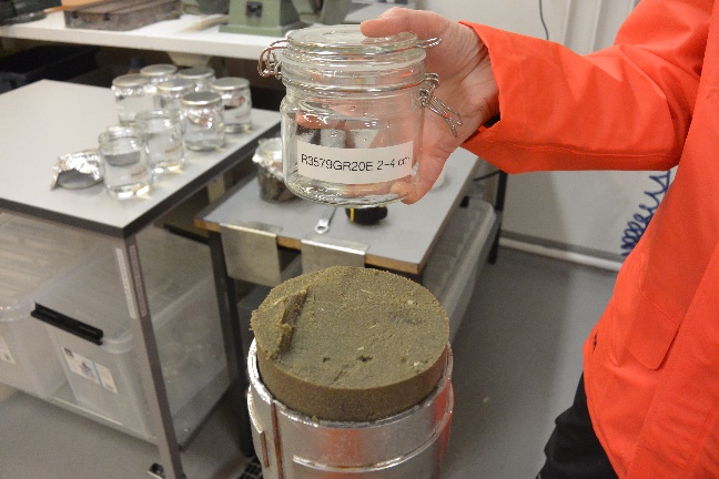 Bilde fra prøveuttak