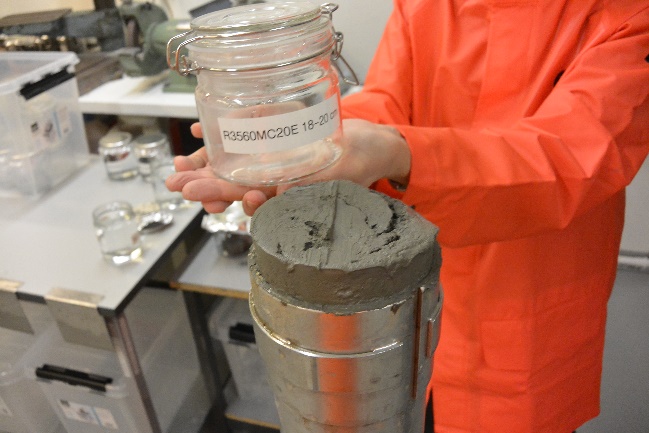 Bilde fra prøveuttak