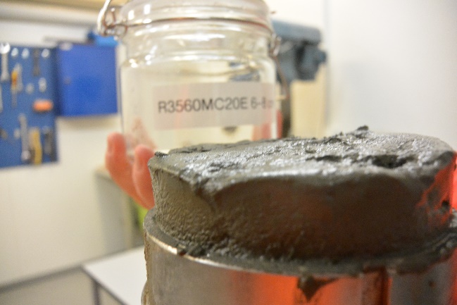 Bilde fra prøveuttak