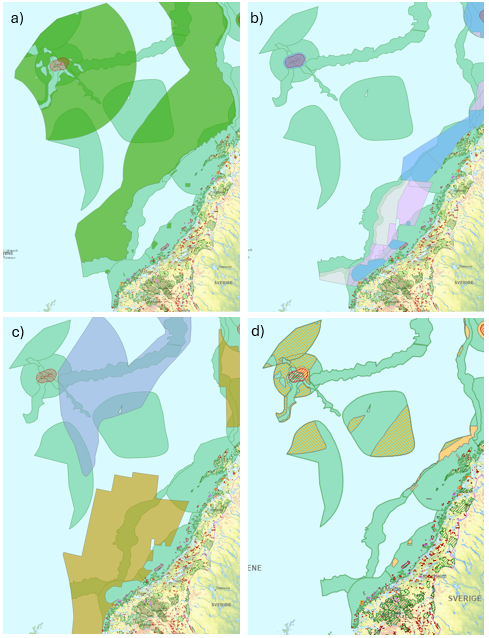 ‘Grønne’ fiskerireguleringer, petroleumsreguleringer, SVO-er og verneområder i Norskehavet og Jan Mayen. 