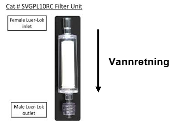 Picture of the filter for eDNA