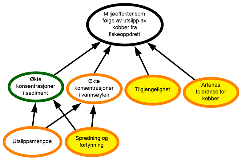 Diagram risikovurdering kobber