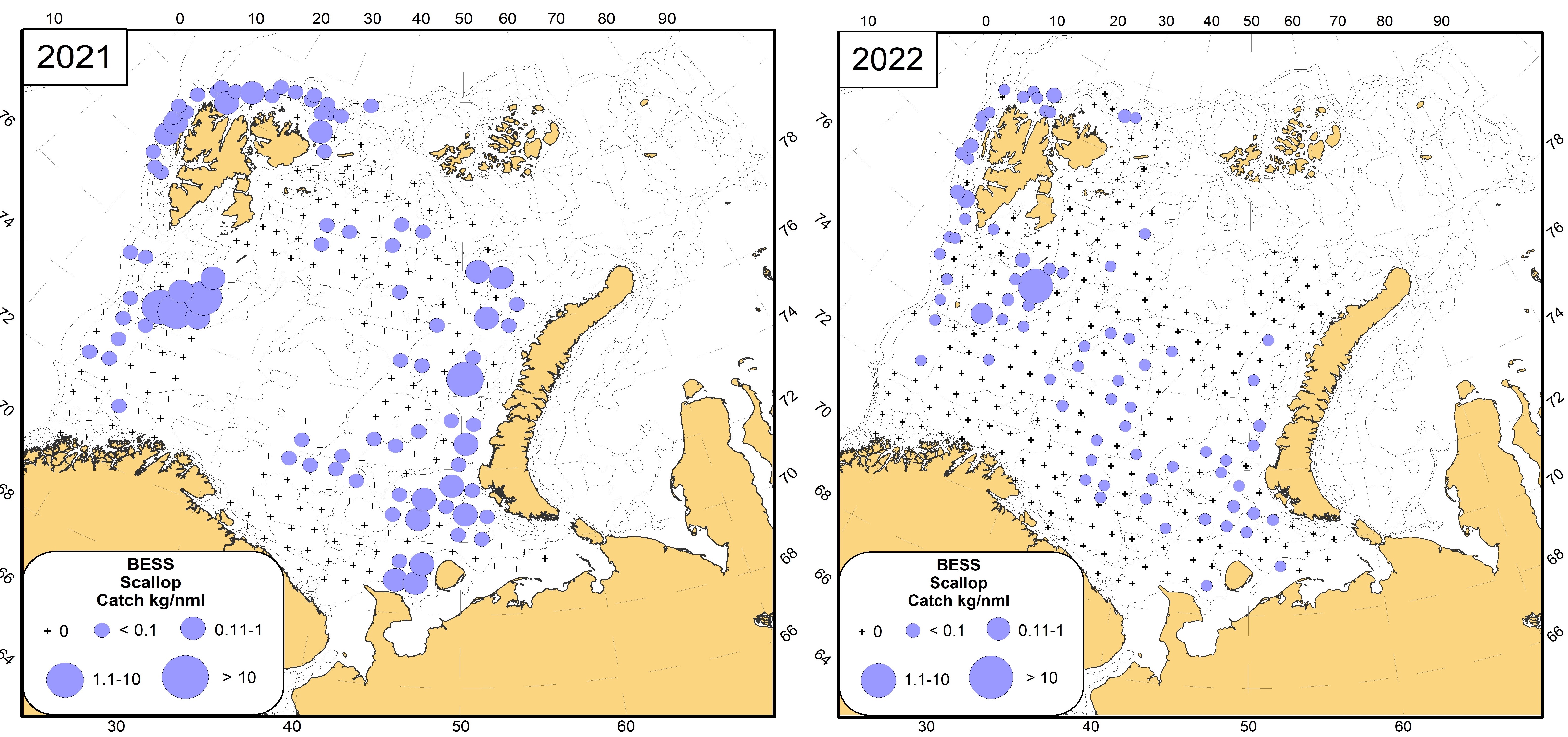 Ch 10.4.1 Iceland scallop distribution