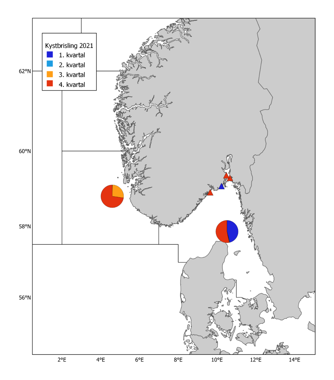 Geografisk fordeling kystbrisling