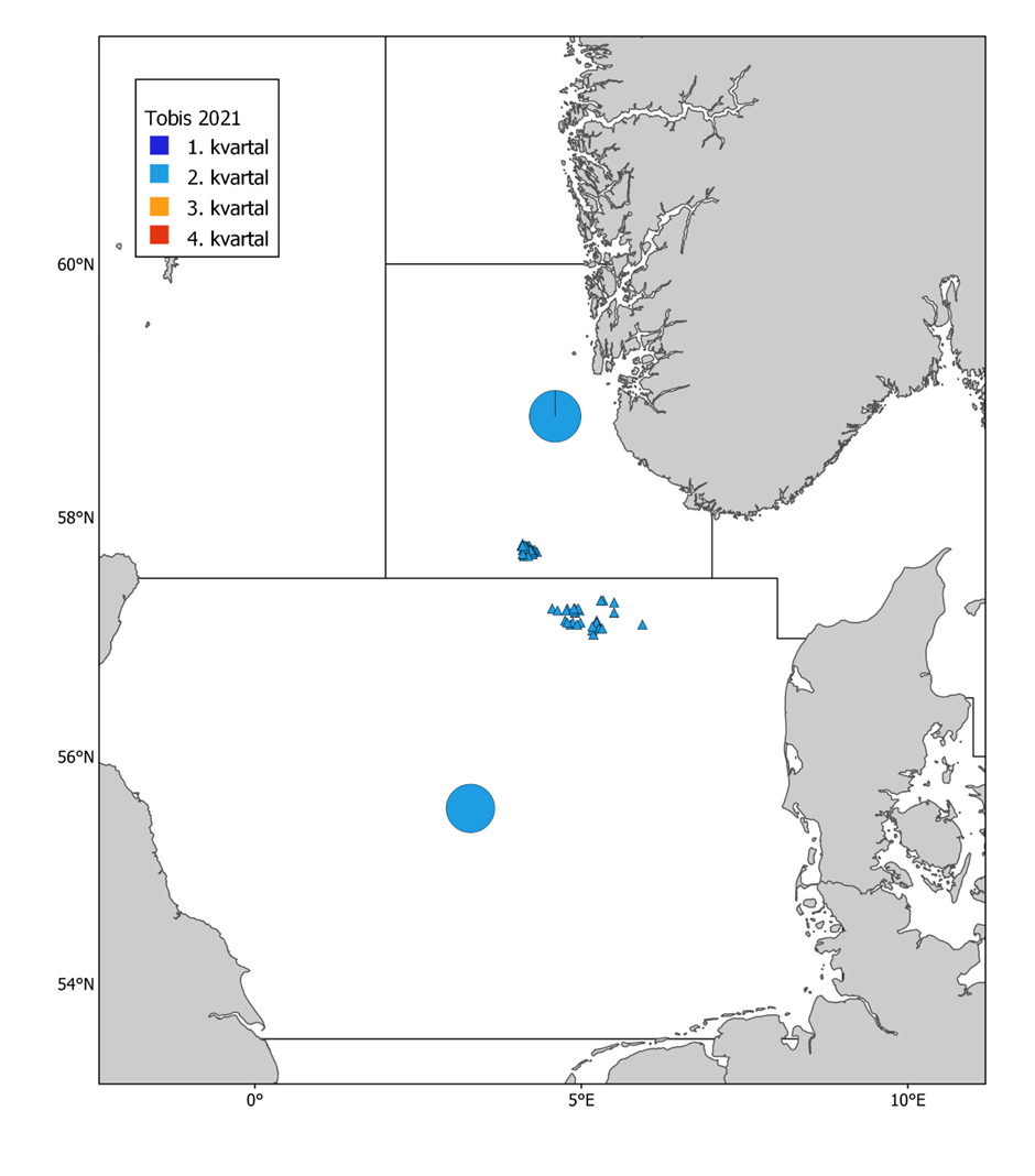 Geografisk fordeling tobis