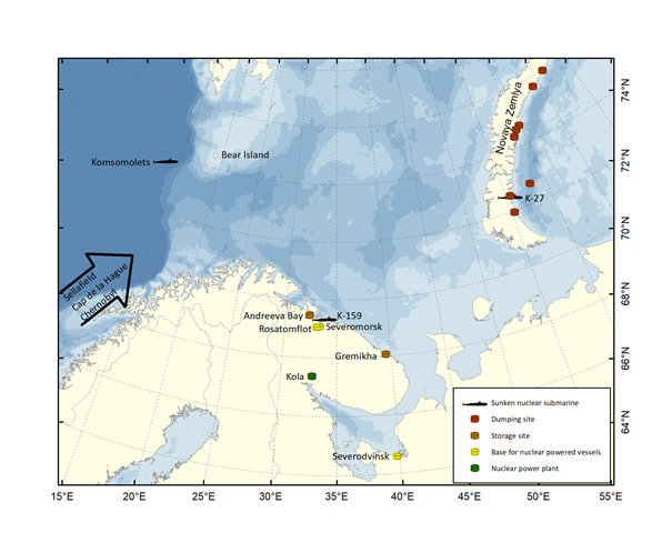 Potential sources for radioactive contaminants