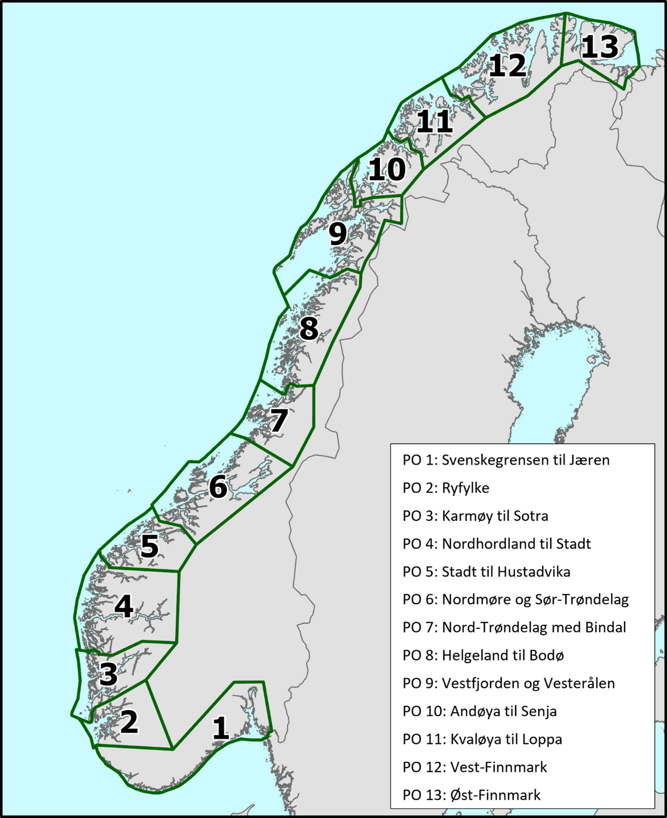 Produksjonsområder