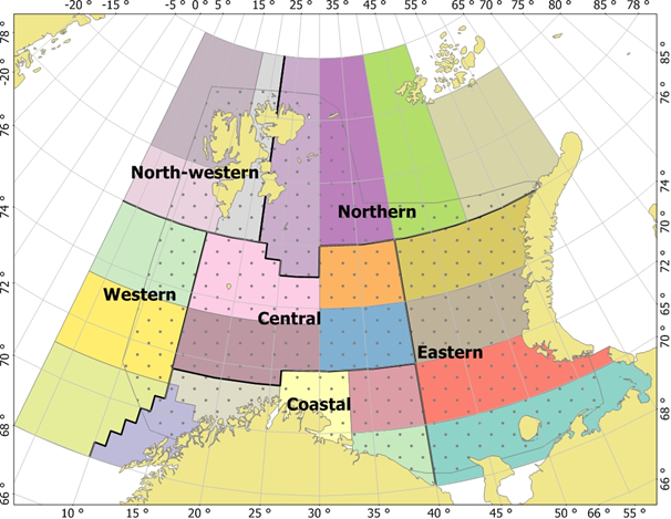 The Barents Sea 0-group strata system