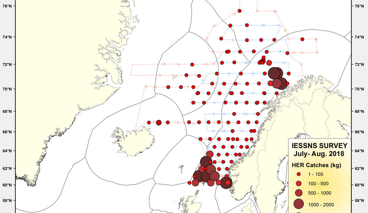 IESSNS HER Catches (kg)  July August 2018 cr