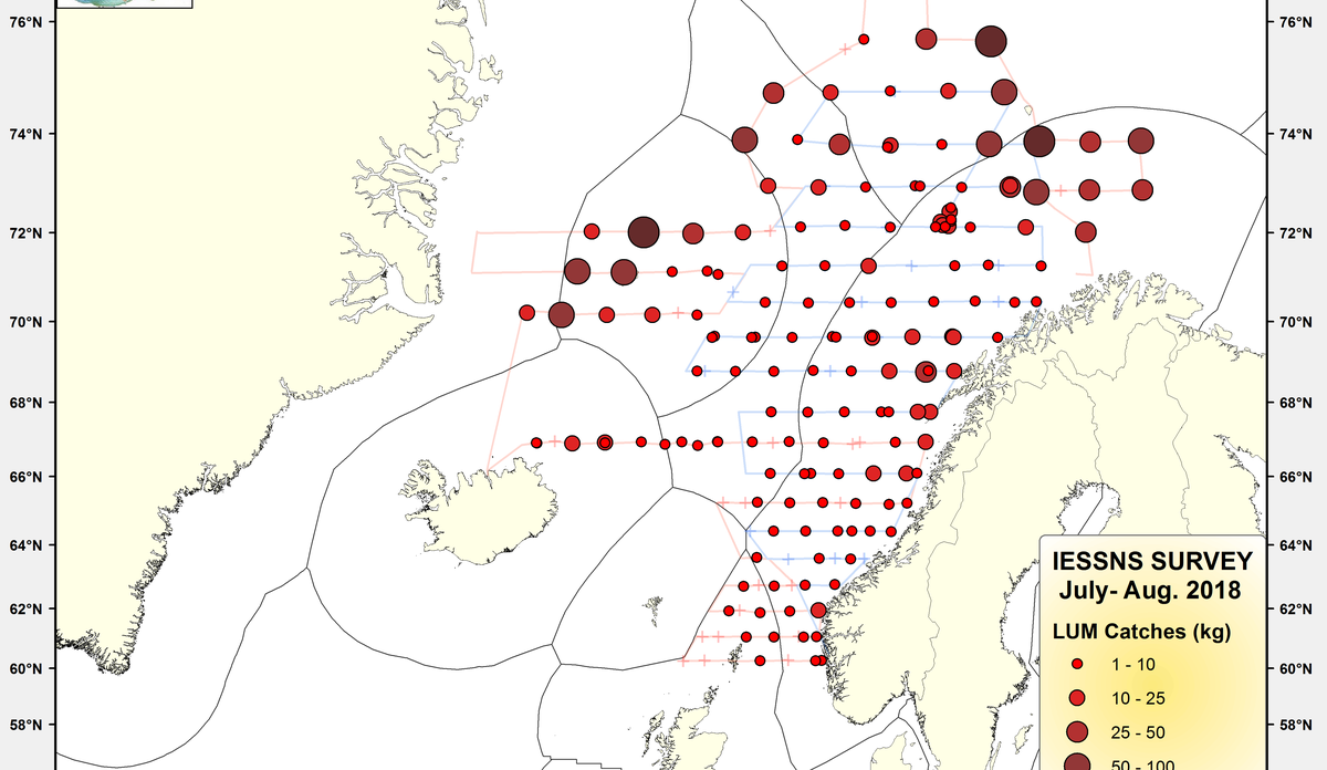 IESSNS LUM Catches (kg) July August 2018 cr
