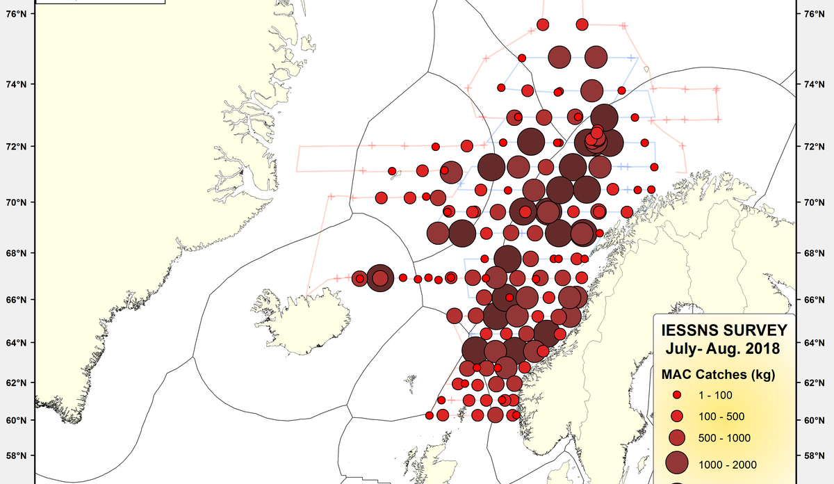 IESSNS MAC Catches (kg) July August 2018 cr
