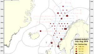 IESSNS SAL Catches (kg)  July August 2018 cr