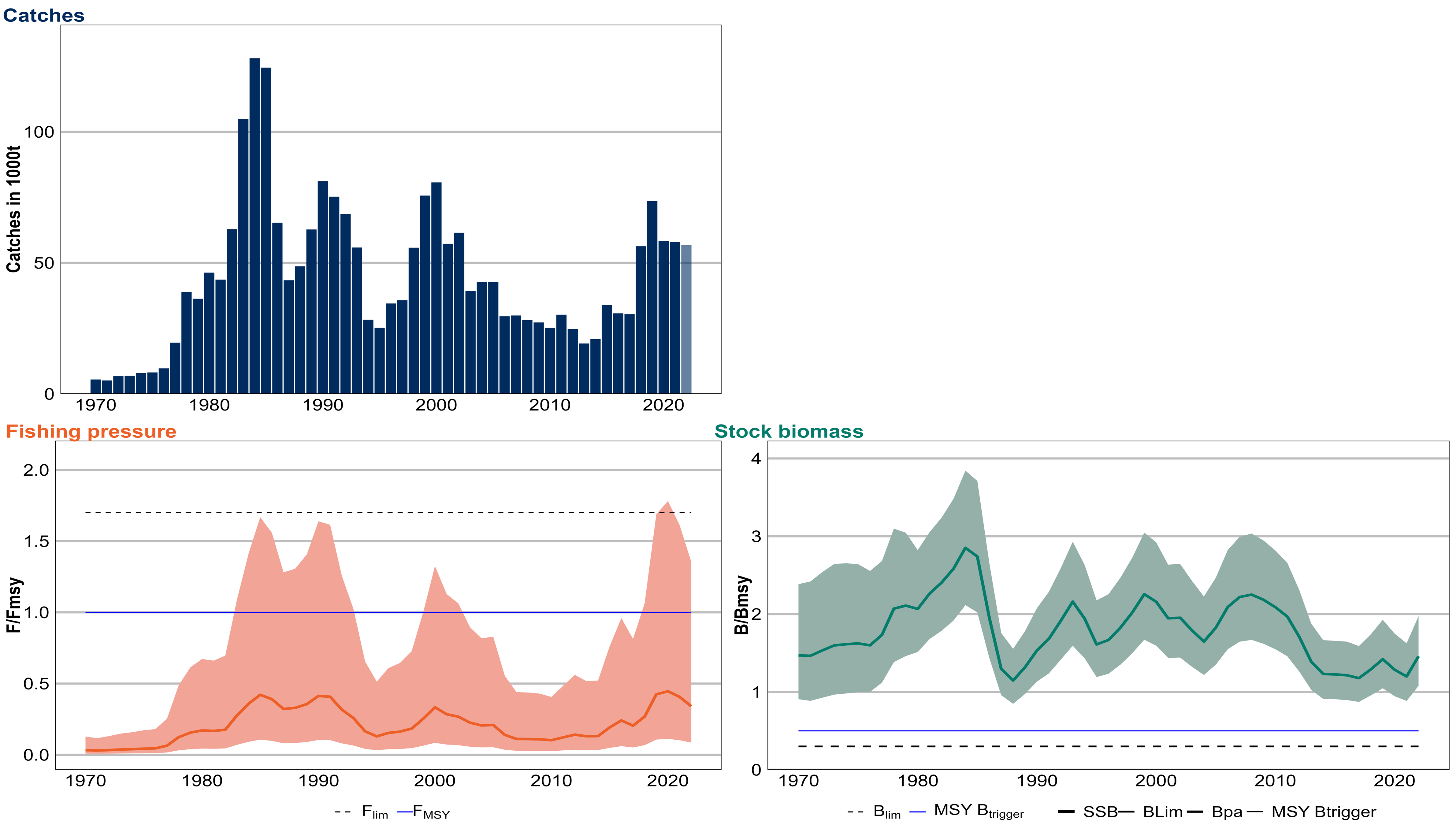 Summary of the stock assessment. Figure.