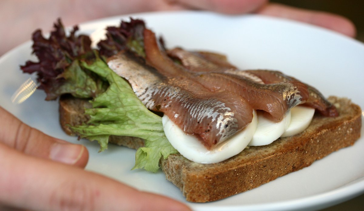 sild på skive